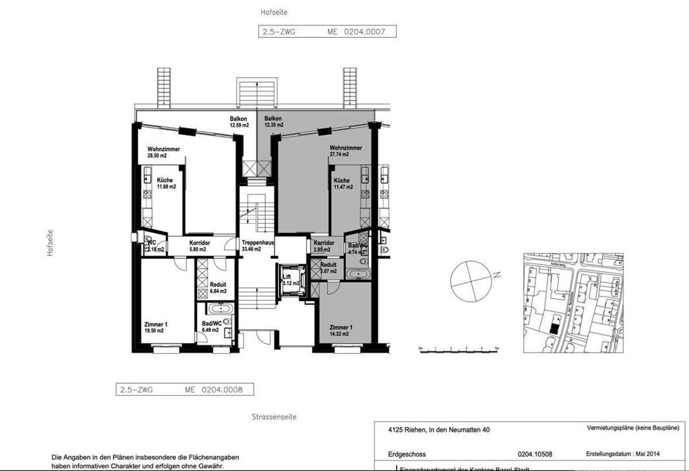 Appartement 2.5 pièces à louer à Riehen - image 1/5
