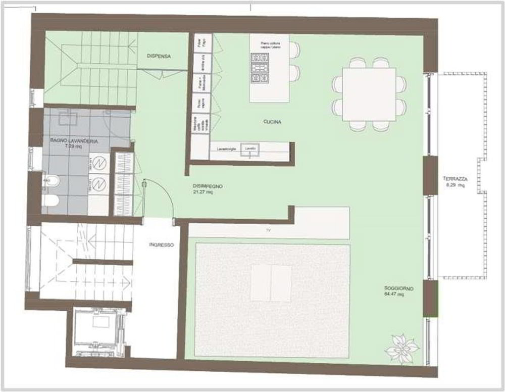 4.5 Zimmer Wohnung zum verkaufen in Melide - Bild 1/12