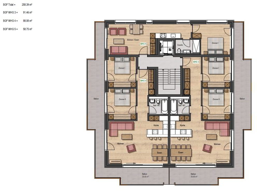 Wohnung – Saas-Fee - Ansicht 2