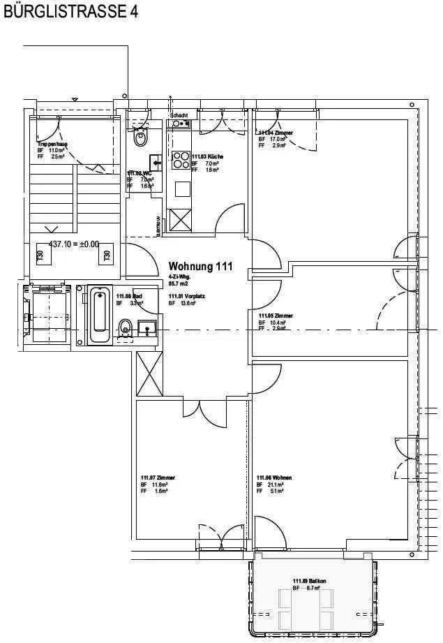 Appartamento di 4 locali in affitto a Winterthur - immagine 1/9