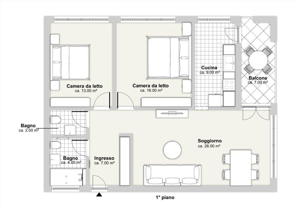 Appartement 3.5 pièces à louer à Locarno - image 1/9