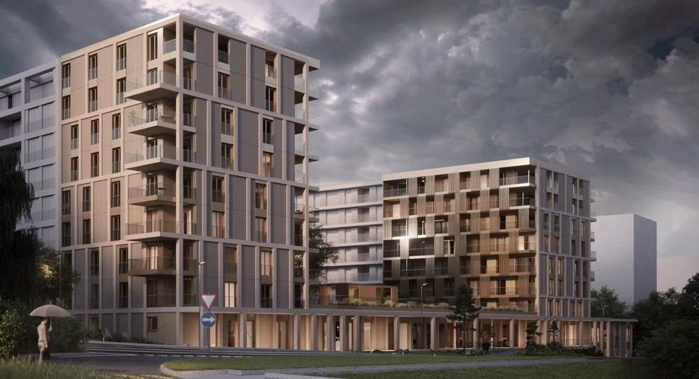 RIANT PARC - Nouveau projet - Arcades commerciales d'env. 799 m² - Ansicht 2