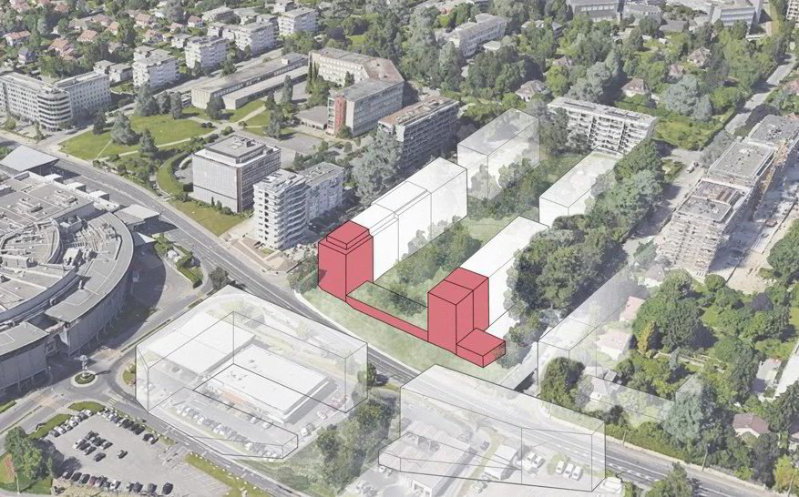 RIANT PARC - Nouveau projet - Arcades commerciales d'env. 799 m² - Ansicht 3