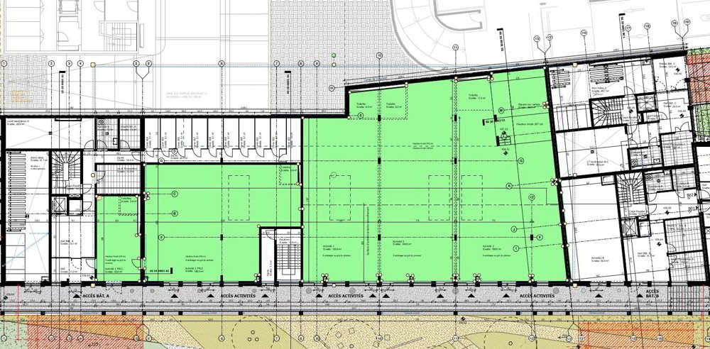 RIANT PARC - Nouveau projet - Arcades commerciales d'env. 799 m² - Ansicht 5