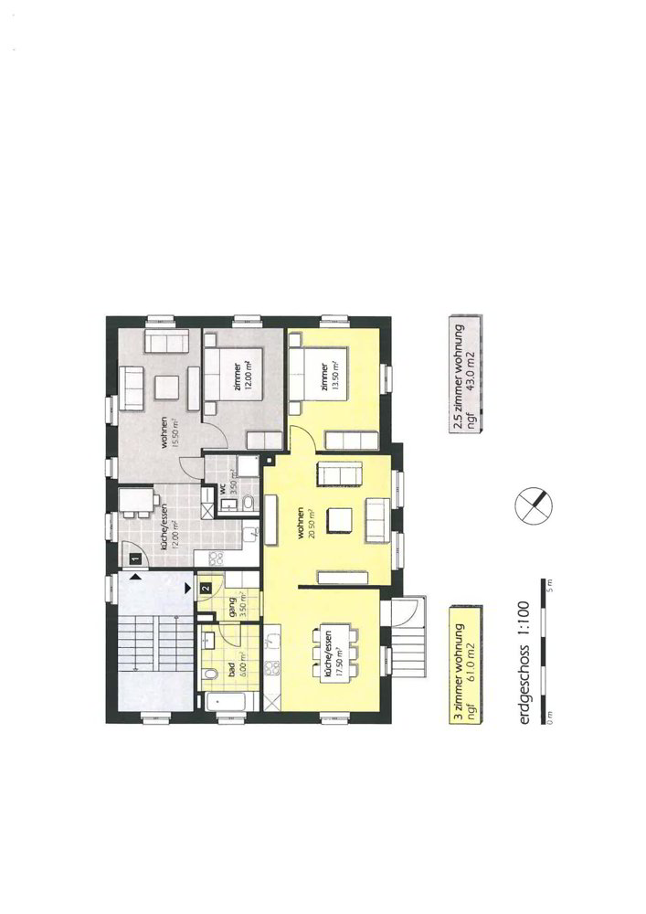 Appartement 2.5 pièces à louer à St. Gallen - image 1/8