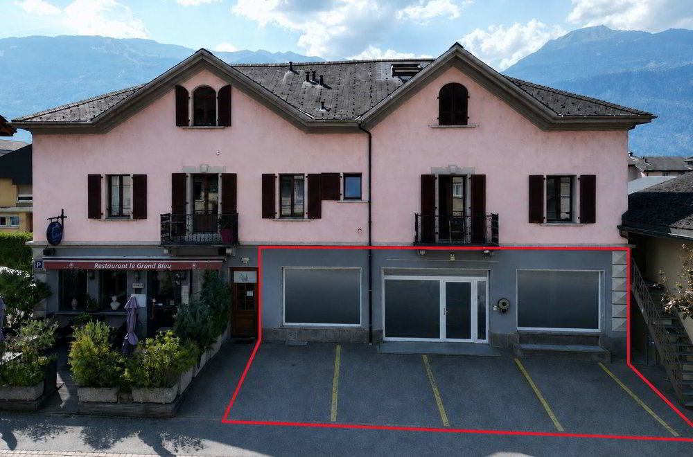 Locaux commerciaux avec vitrines 427 m² à Conthey - Ansicht 2
