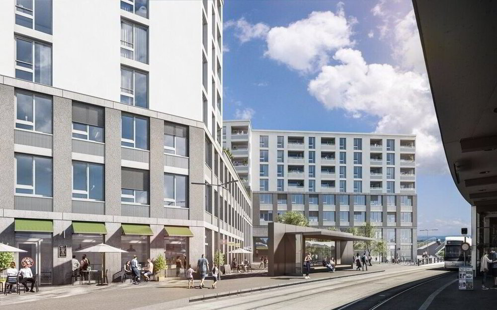 Place de parc couverte en location à Glattbrugg - 4 m² - Ansicht 2