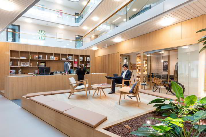 Bureau sur mesure pour 3 à Spaces Nations - Mehr