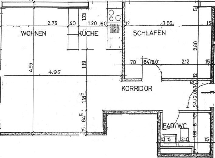 2 rooms Apartment for rent in Berne - image 1/6