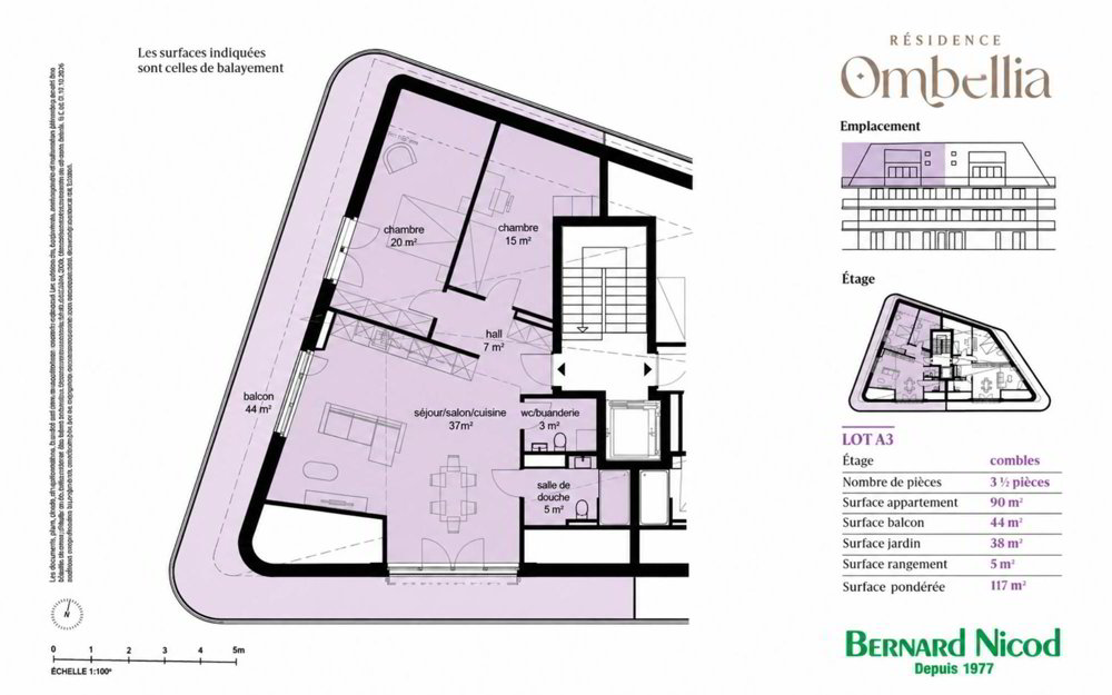 Wohnung – Cheseaux-sur-Lausanne - Ansicht 5