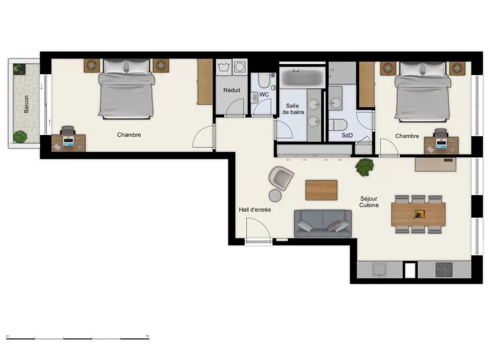 Wohnung – Genève - Ansicht 2