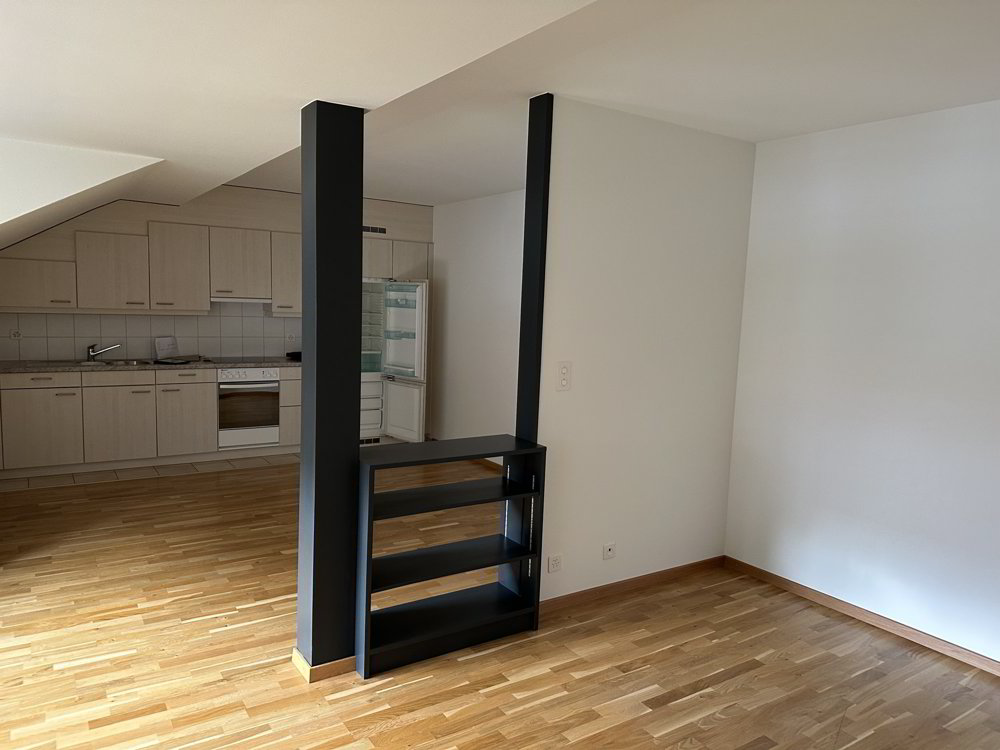 Single oder Studenten Dachwohnung in Bottmingen - Ansicht 4