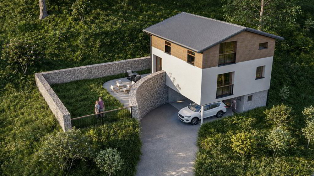Haus – Collombey - Ansicht 3