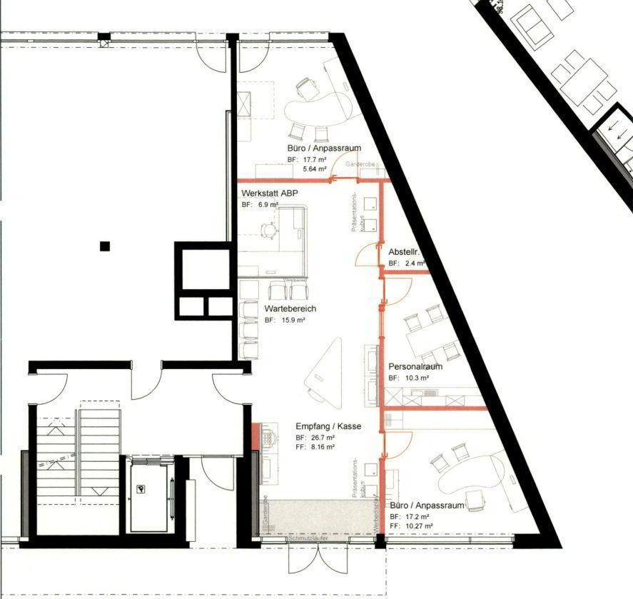 null rooms Office & Commercial for rent in Heerbrugg - image 1/10