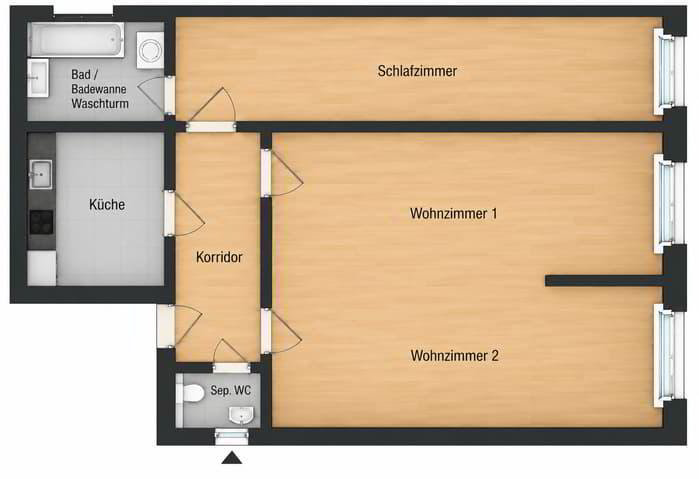 2.5 rooms Office & Commercial for rent in Biel/Bienne - image 1/7