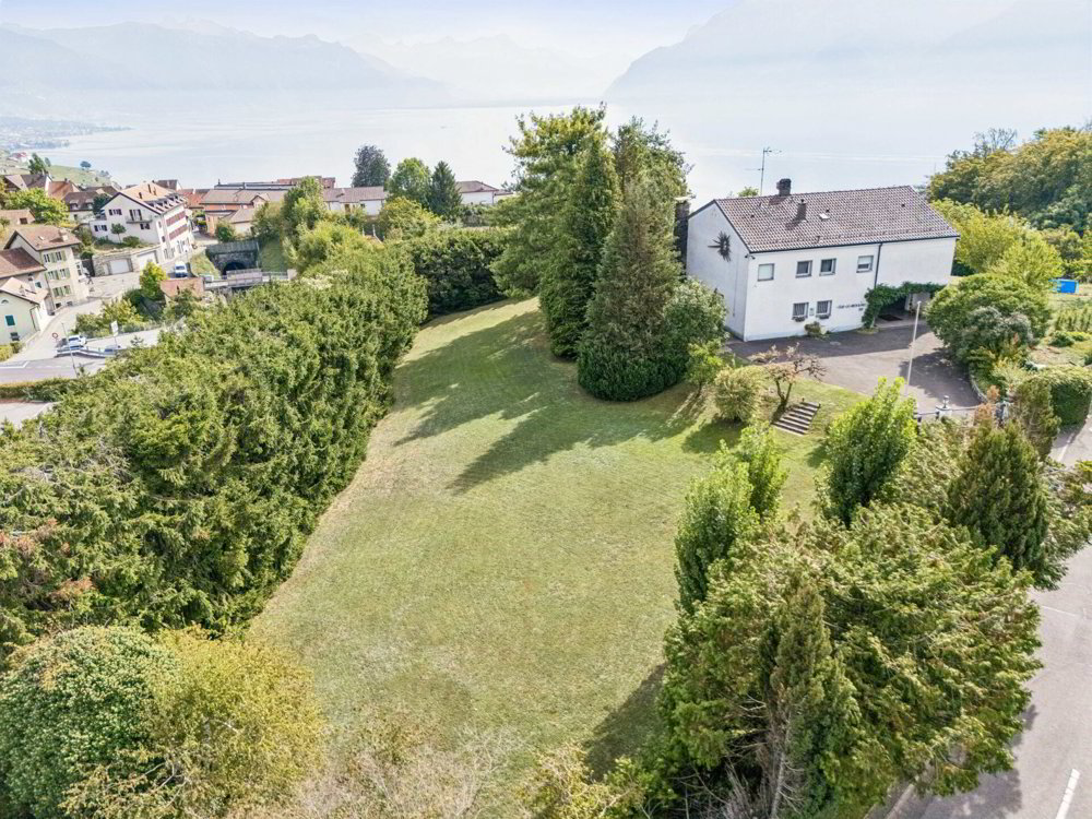 Zwei grosszügige Baulandparzellen mit eindrucksvollem Blick über den Genfersee - Ansicht 2