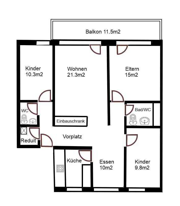 Wohnung – Nebikon - Ansicht 2