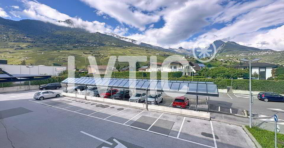 Showroom, bureaux, locaux de 1665 m² divisibles à louer à Conthey - Mehr