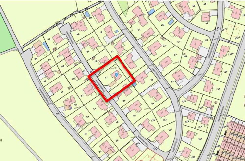 Baulandparzelle mit unverbaubarer Fernsicht in Niederhasli - Ansicht 2