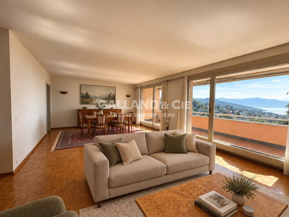 Spacieux 3.5 pièces avec vue - ~ 130 m²