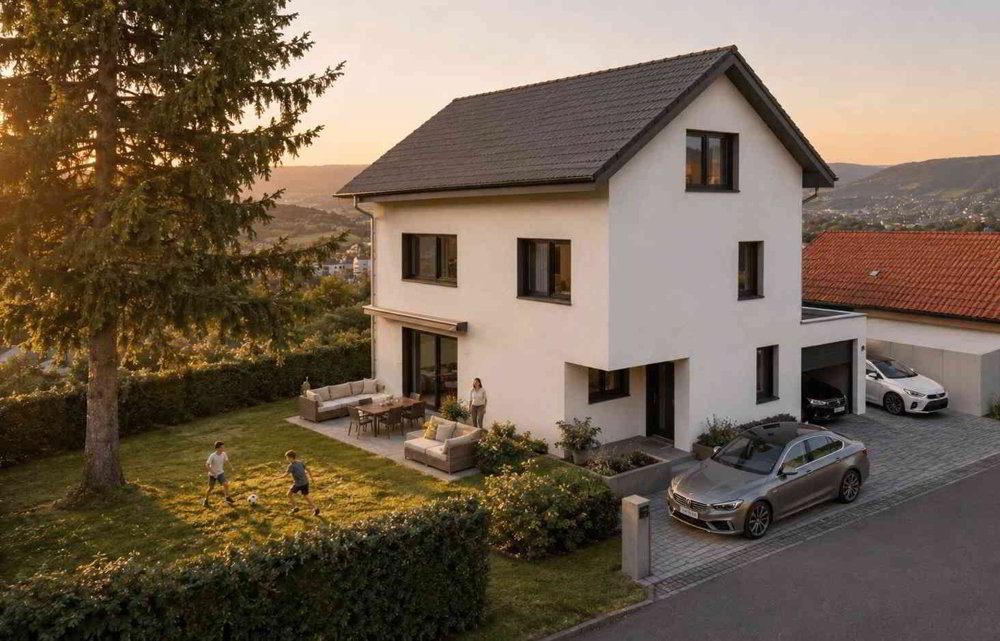 Grundstück inklusive baubewilligtem Einfamilienhaus - Mehr