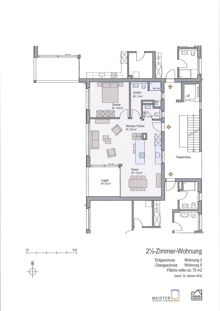 2.5 Zimmer Wohnung zu vermieten in Niederönz - Bild 1/12