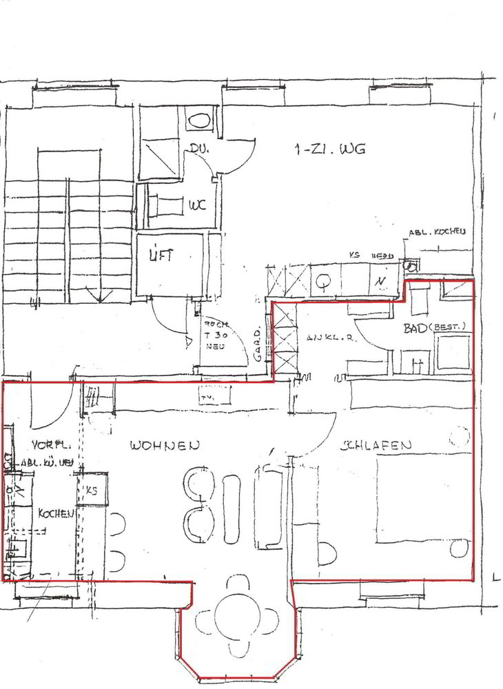 Appartamento di 2 locali in affitto a Zurich - immagine 1/8