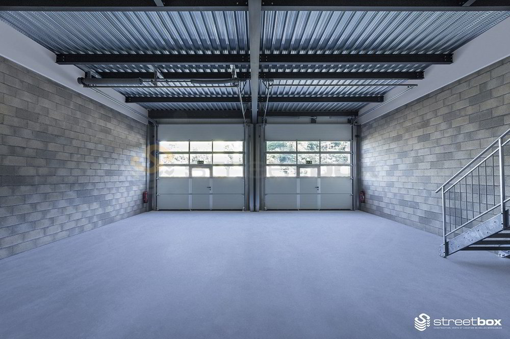 Streetbox double de 172 m² à louer ! 4 places de parc - Ansicht 2