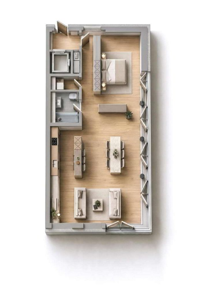 2.5 rooms Apartment for rent in Arbedo - image 1/13