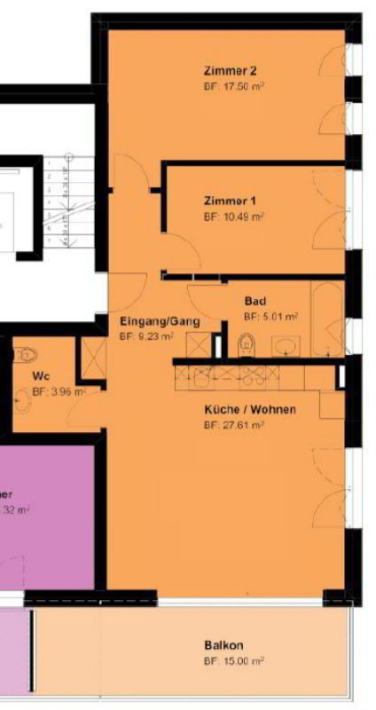 3 rooms Apartment for rent in Bischofszell - image 1/10