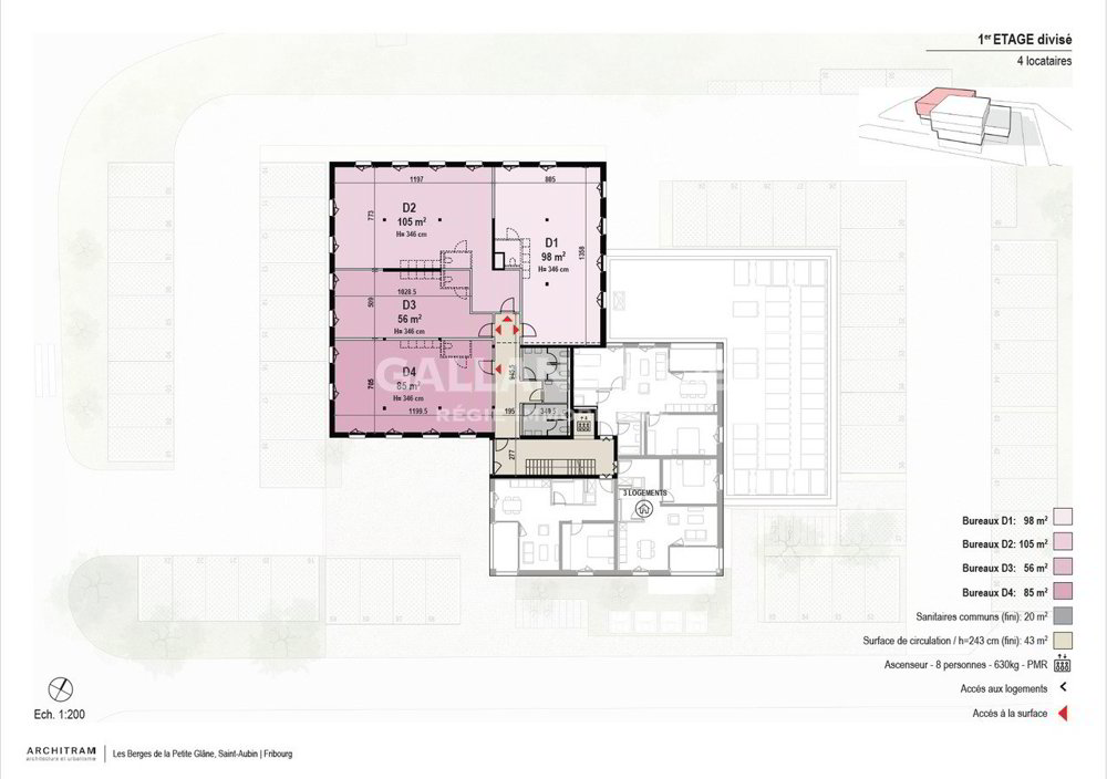 VOTRE FUTUR ESPACE COMMERCIAL À SAINT-AUBIN – 56, 98 OU 105 M2 - Mehr