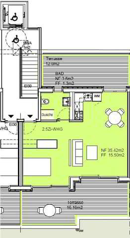 2.5 Zimmer Wohnung zu vermieten in Nidau - Bild 1/12