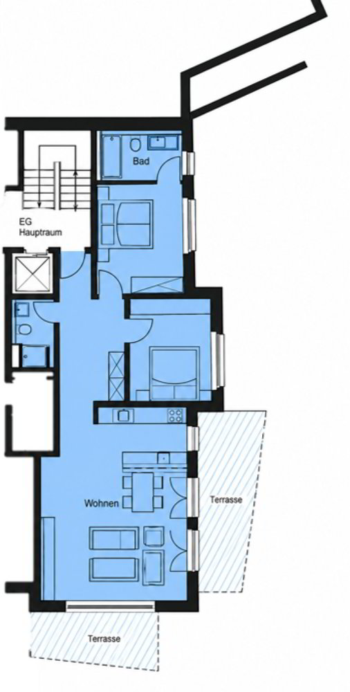 3.5 rooms Apartment to buy in Klosters Dorf - image 1/14