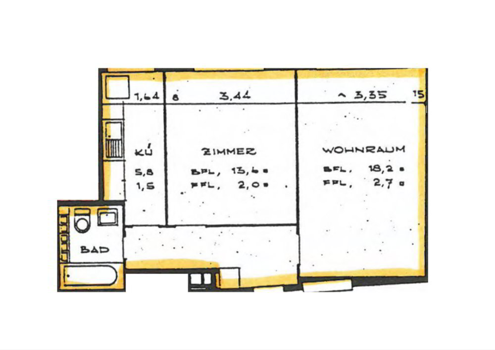 2 rooms Apartment for rent in Luzern - image 1/9