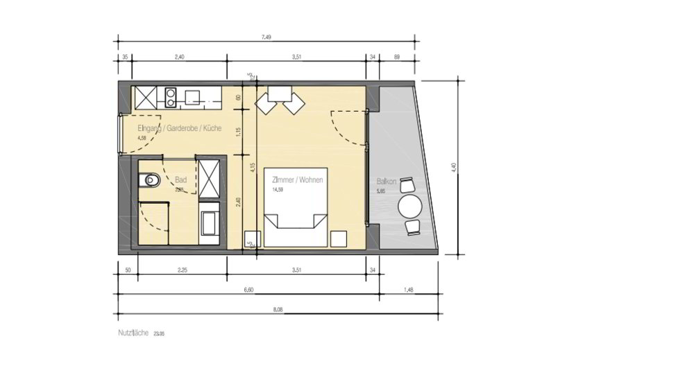 Wohnung – Kreuzlingen, Bernrainzelg - Ansicht 4