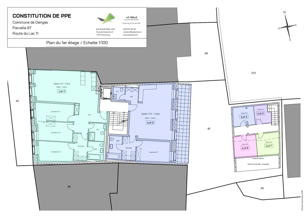 Wohnung – Denges, District de Morges - Ansicht 5