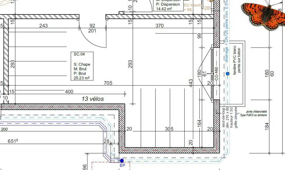 Cave de 1 pièce en location à Mannens - 25 m² - Ansicht 4