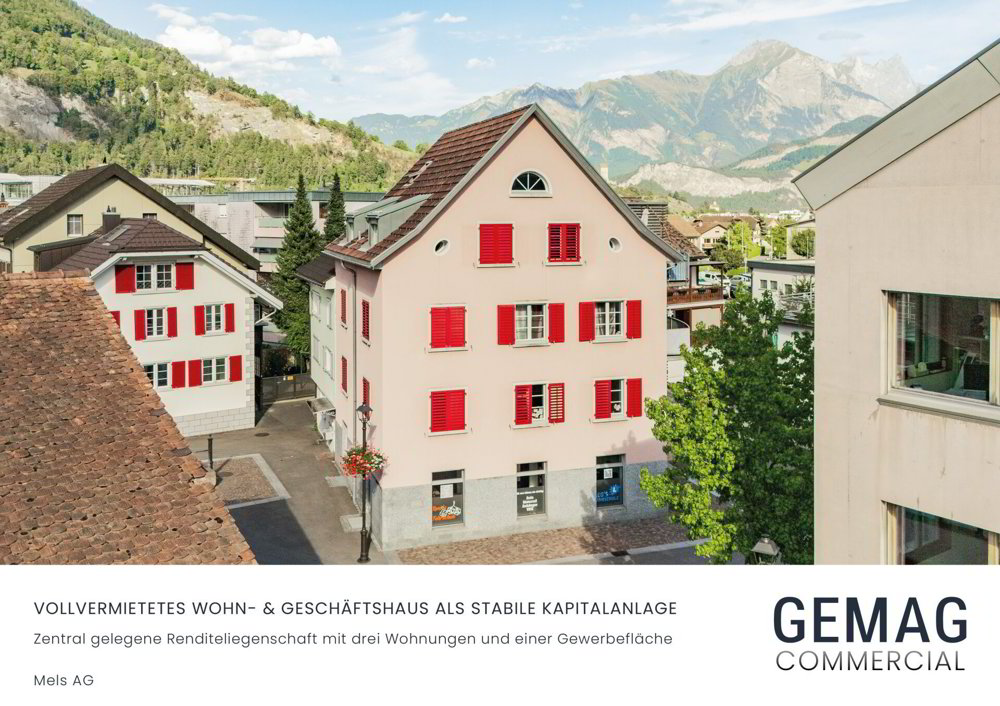 Vollvermietetes Wohn- und Geschäftshaus im Zentrum