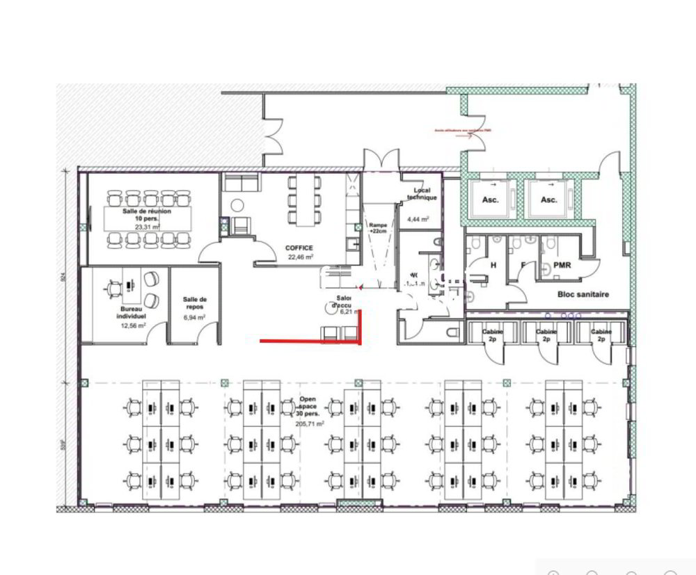 null rooms Office & Commercial for rent in Thônex - image 1/10