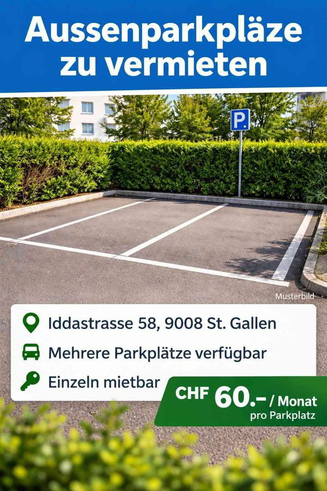 Parking, garage null pièces à louer à St. Gallen - image 1/1