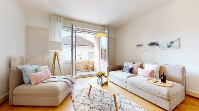 3 rooms Apartment for rent in Fribourg - image 1/1