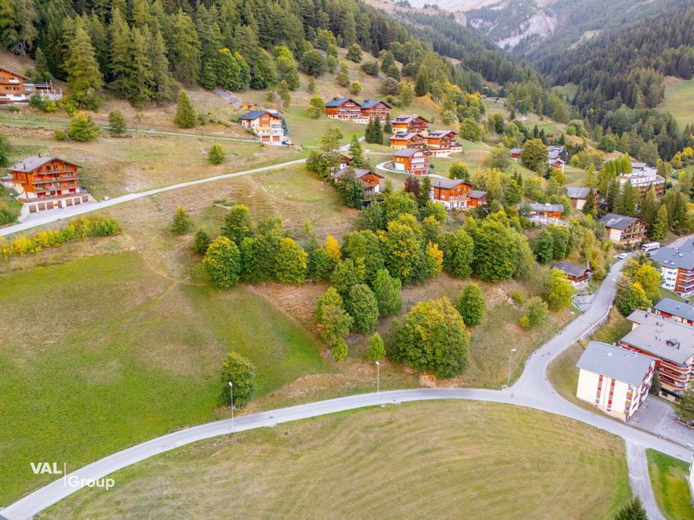 Attraktives Bauland in Leukerbad mit traumhafter Aussicht - Ansicht 4