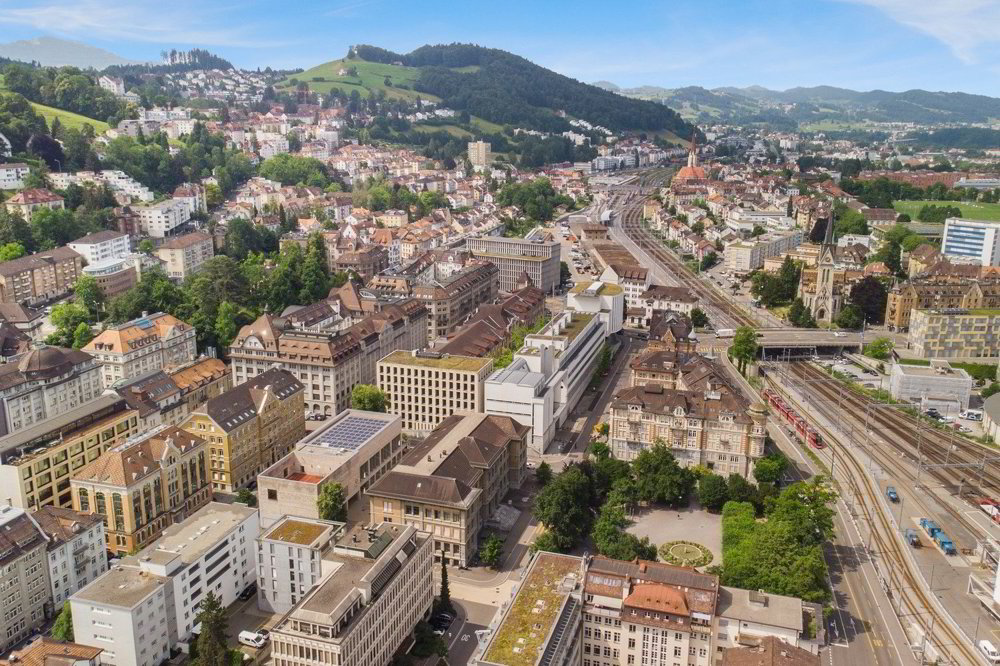 null Zimmer Büro zu vermieten in St. Gallen - Bild 1/9