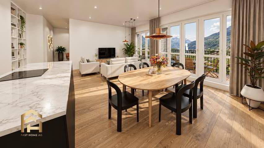 Wohnung – Ried-Brig - Ansicht 2