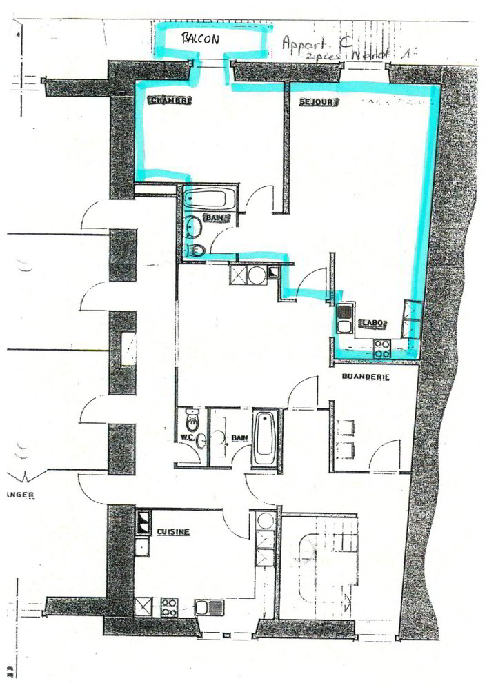 2.5 Zimmer Wohnung zum verkaufen in St-Blaise - Bild 1/8