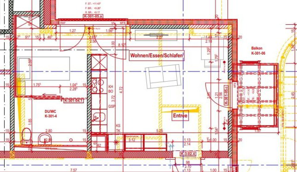 Appartamento di 1 locali in affitto a Brugg AG - immagine 1/7