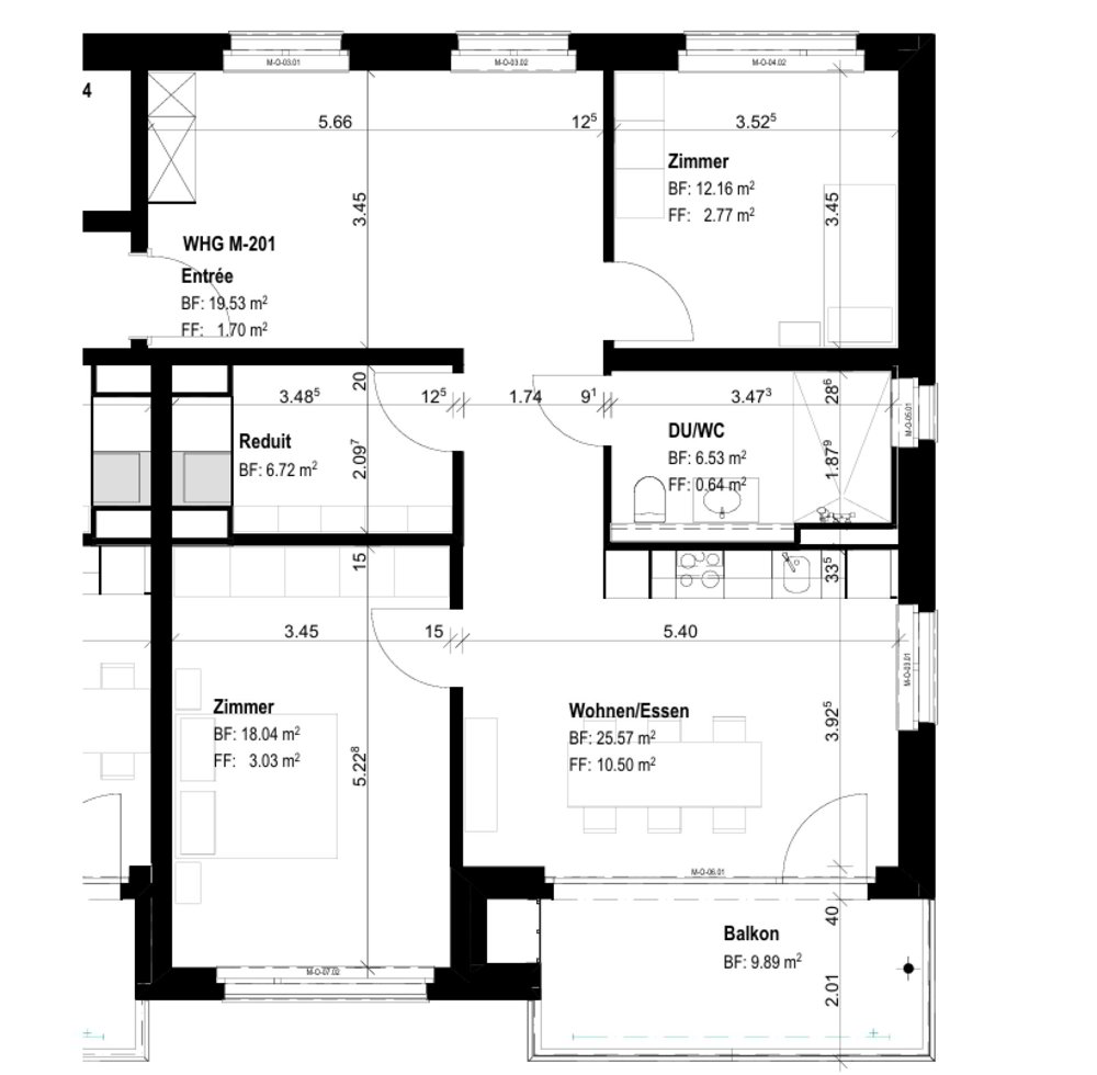 3.5 rooms Apartment for rent in Brugg AG - image 1/9