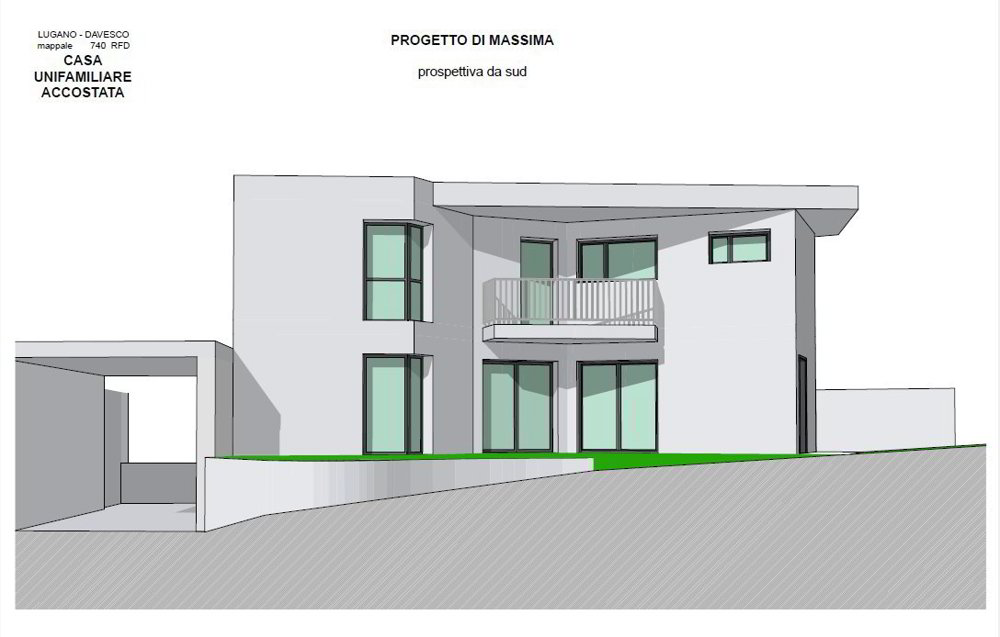 Terreno edificabile in vendita a Davesco-Soragno Possibilità di residenza primaria o secondaria