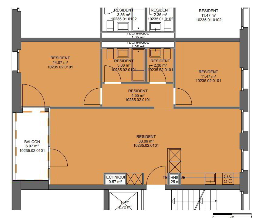 3 Zimmer Wohnung zu vermieten in Renens VD - Bild 1/9