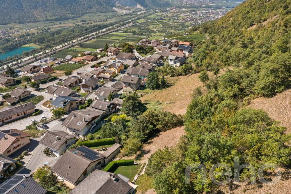 Superbe terrain constructible de 893 m² à Flanthey (Lens) - Ansicht 3